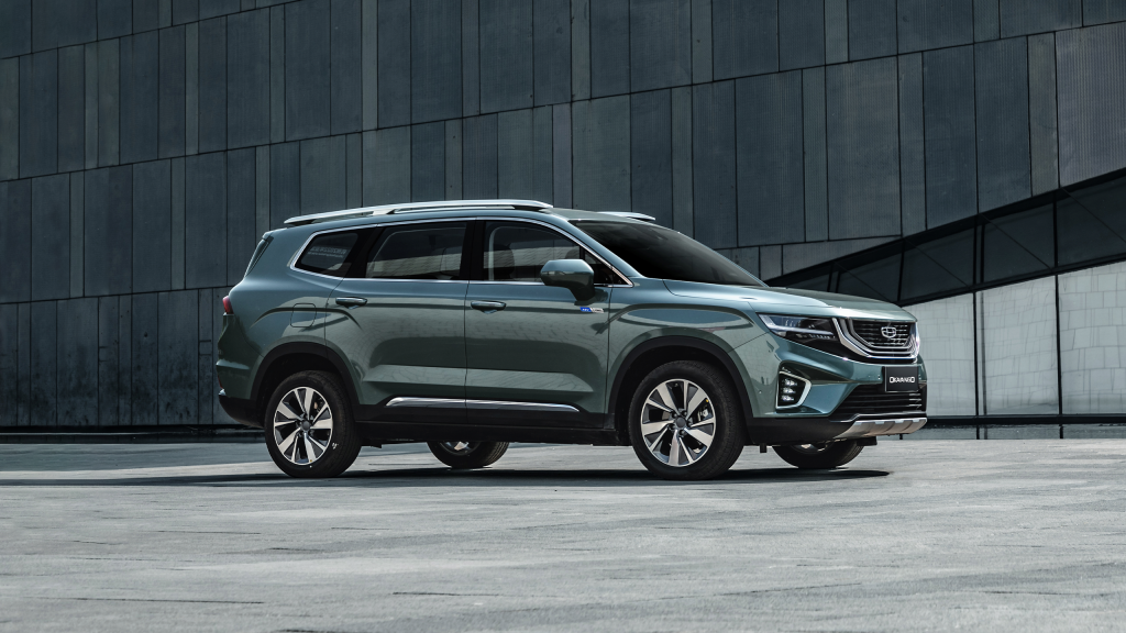 camioneta híbrida geely okavango mild hybrid