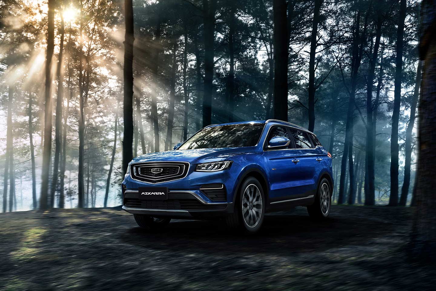 vehículo híbrido Azkarra de Geely