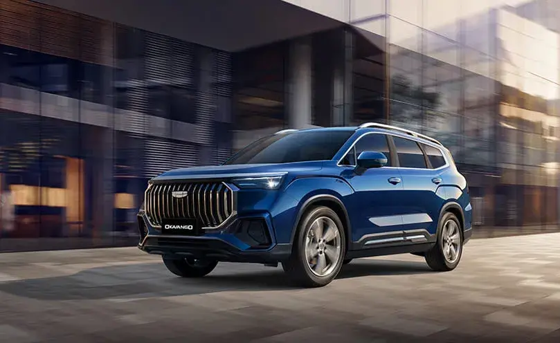 Imagen de camioneta suv marca geely modelo new okavango