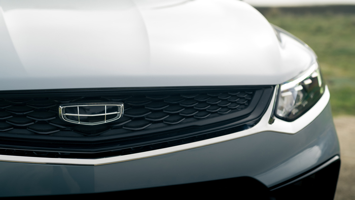 frontal de SUV de lujo