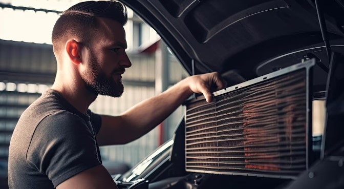 función de los radiadores de auto