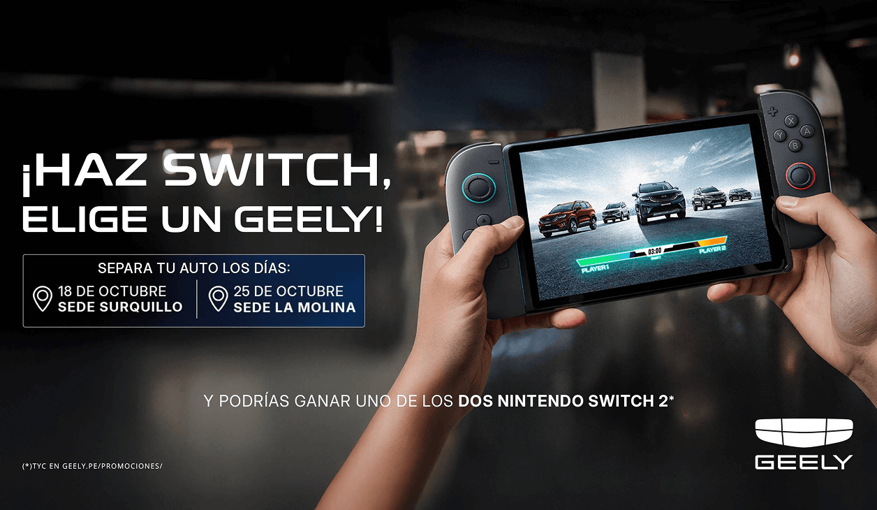 ¡Haz switch, elige un Geely!